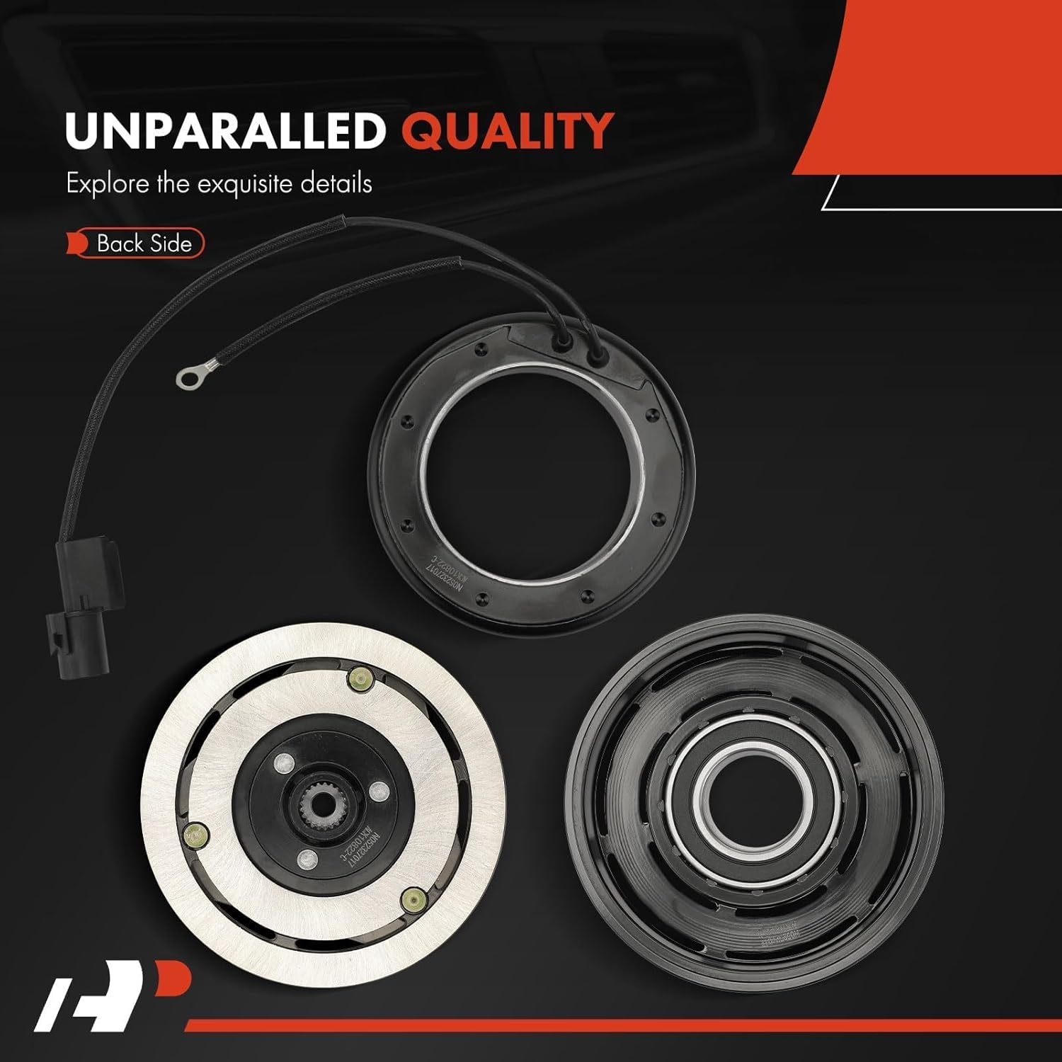 A-Premium A/C Compressor Clutch Kit Compatible with Kia Sorento 3.5L 2003-2006