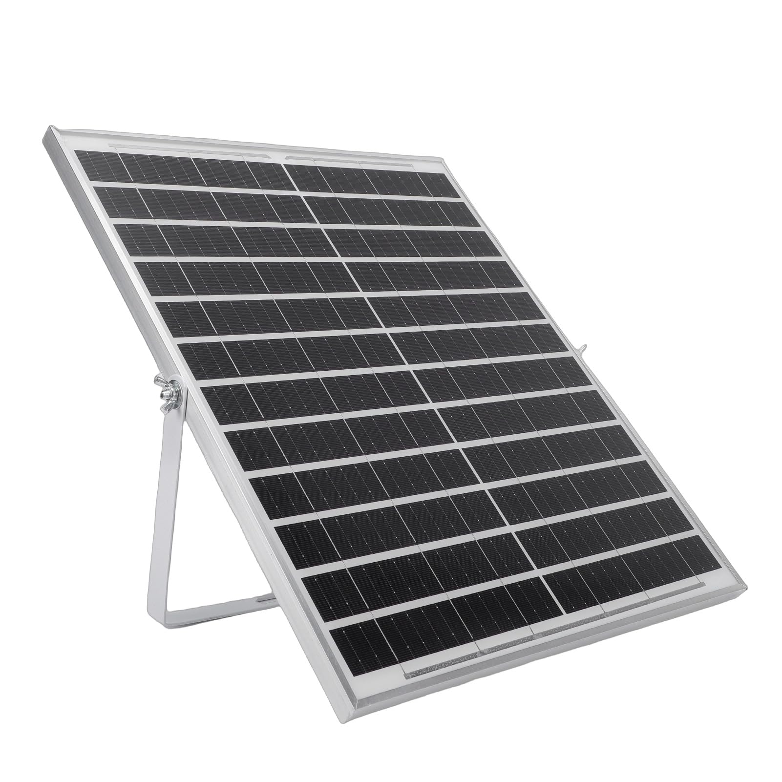 Cryfokt Ventilador Solar para Gallinero, Ventilador de Escape con Energía Solar de 25 W, de Invernadero con Configuración de Dual, Batería de 2500 MAh y 3 Modos de Operación para Ventilación de