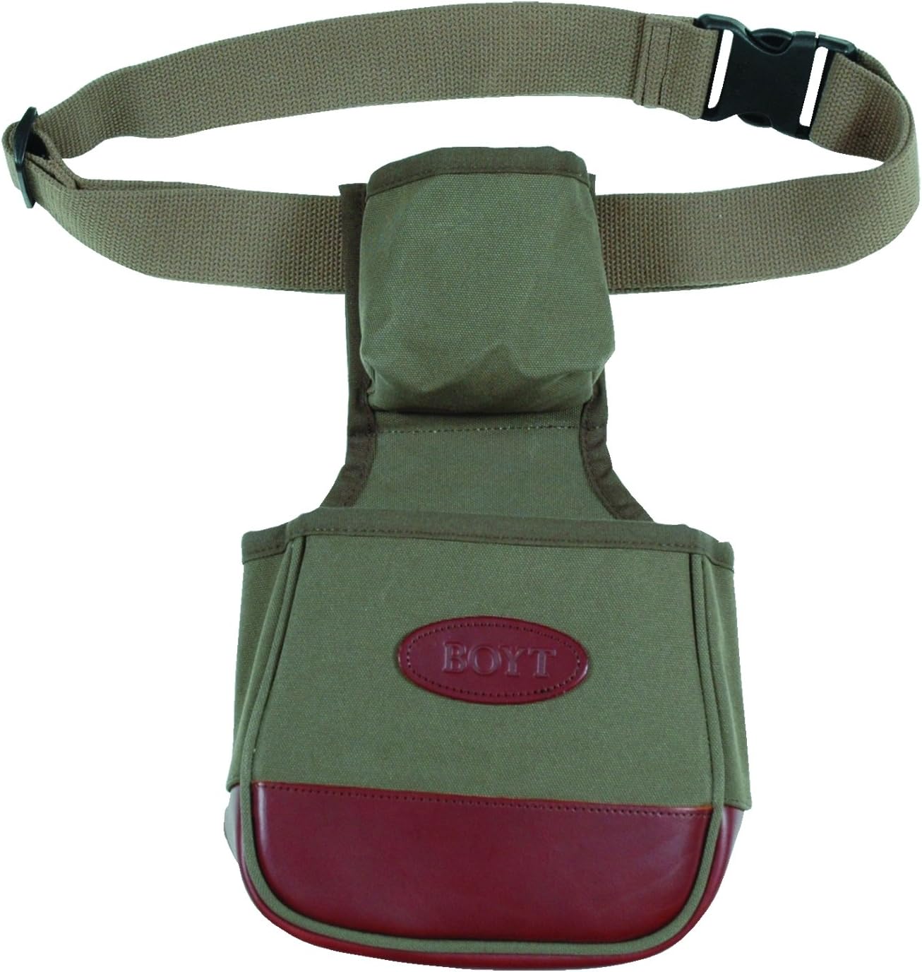 Boyt Harness Duplex Canvas and Leather Shell Pouch