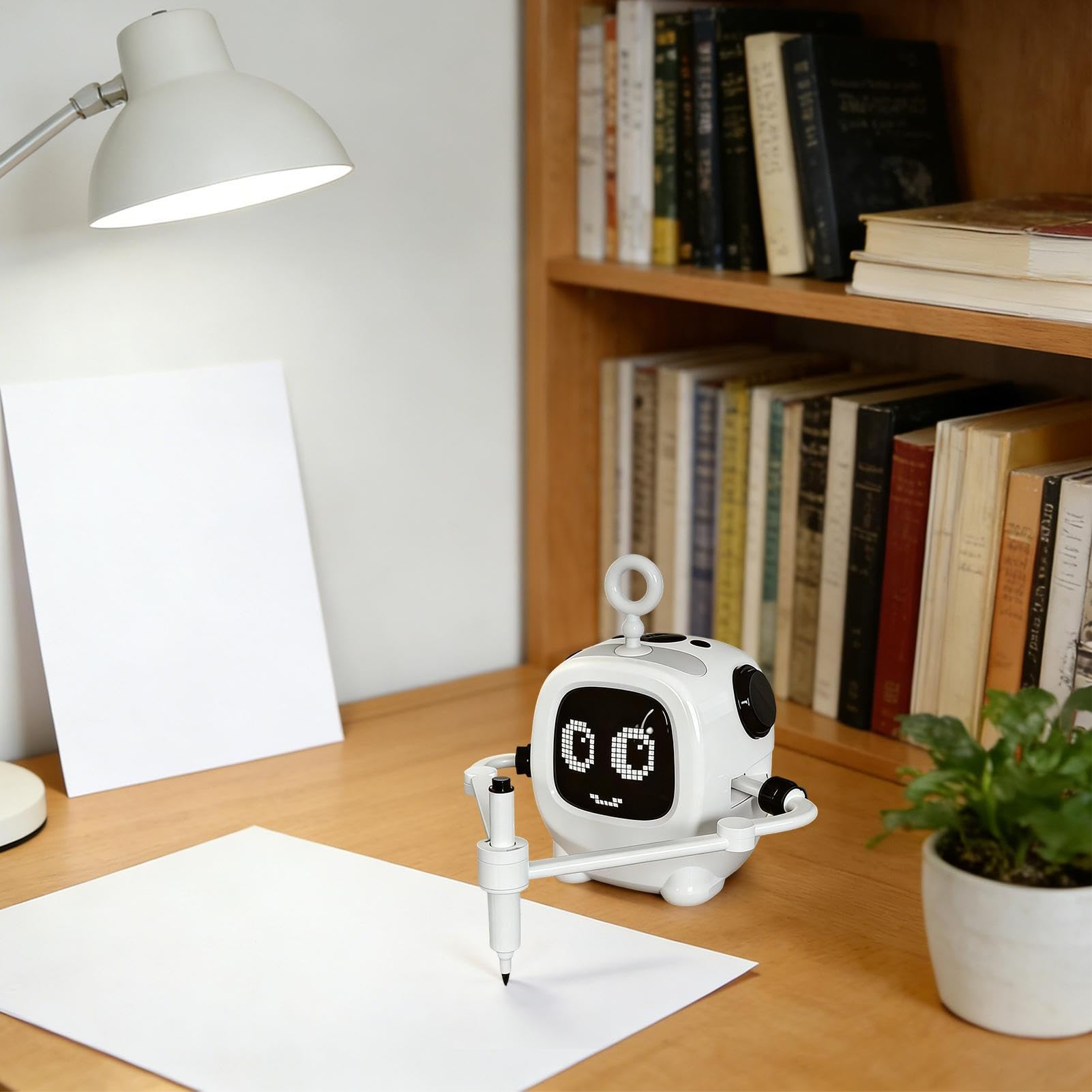 Inteligentny Robot Do Rysowania Dla Dzieci Ładowana Interaktywna Zabawka | Zabawki W Formie Robota Z Kartami I Markerami Dla Dzieci W Wieku 3-8 Lat Do Pokoju Zabaw Domu Urodzin Szkoły P