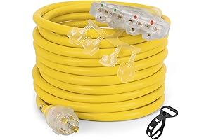 Extend Your Reach with the S7 30 Amp Generator Cord: Powering Your...