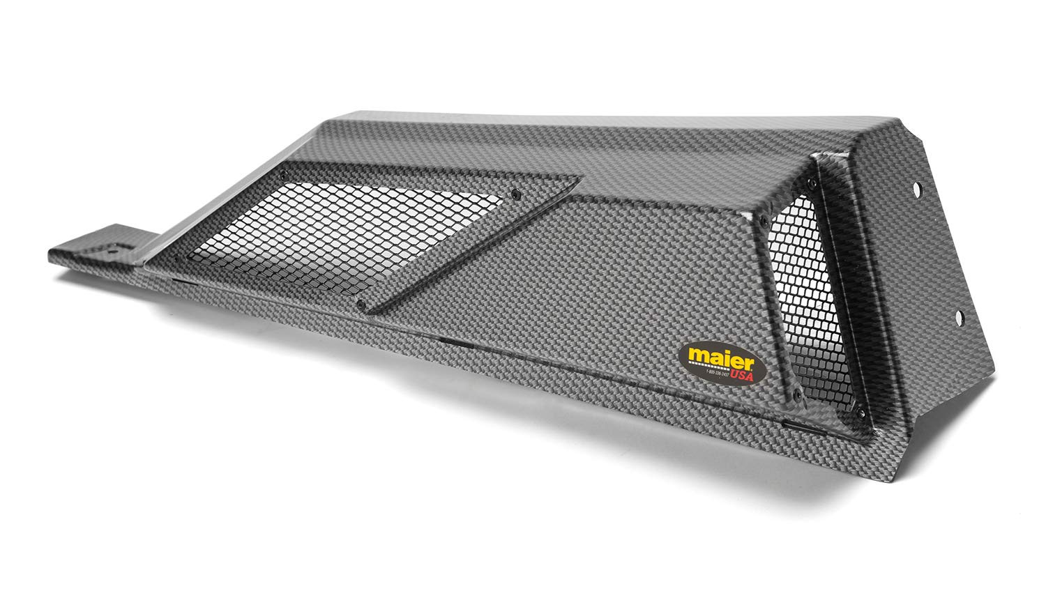 Maier USA 14-20 Polaris RZR XP 1000 Turbo Intake Scoops - White - 194761