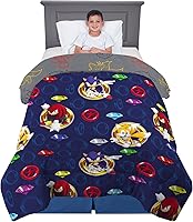 Vista 46 de Peppa Pig - Ropa de cama para niños, edredón reversible de microfibra súper suave, individual, (producto oficial) por Franco