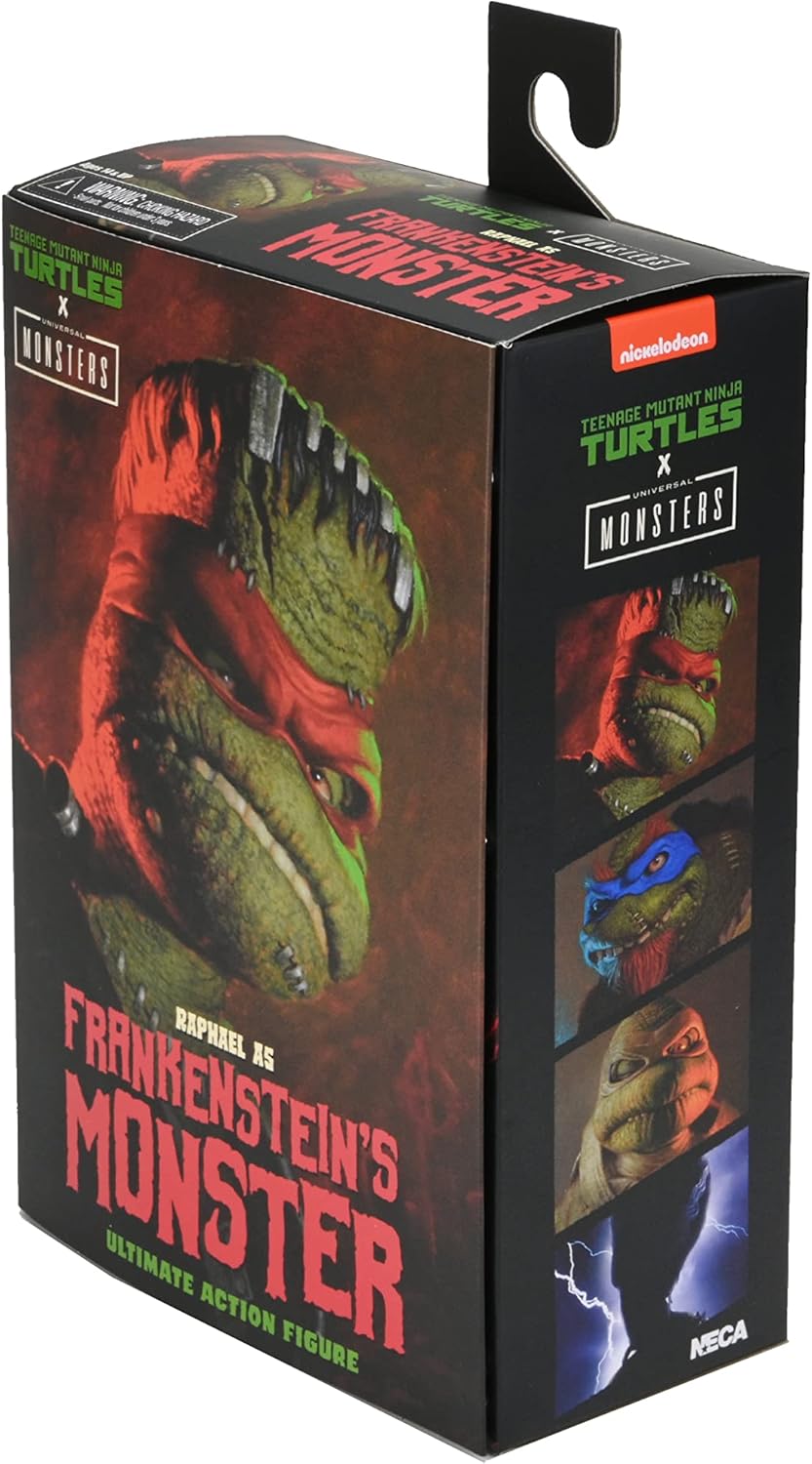 Universal Monsters/Teenage Mutant Ninja Turtles - 7” Scale Action Figure – Ultimate Raphael as Frankenstein's Monster