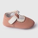 toothless Sweet Bow Baby Shoes Adorable Soft Sole First Walkers for Infants | Skin Friendly & Comfortable Booties | 9-12 Months gallery image