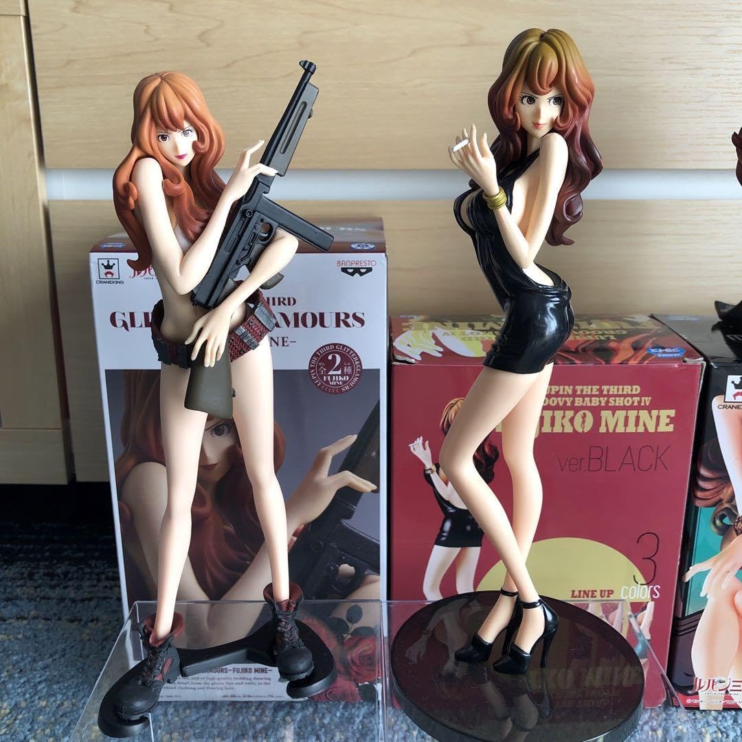 ルパン三世 峰不二子　GROOVY BABY SHOT 5点セット Amazon.co.jp: ルパン三世 峰不二子 フィギア 2つセット groovy