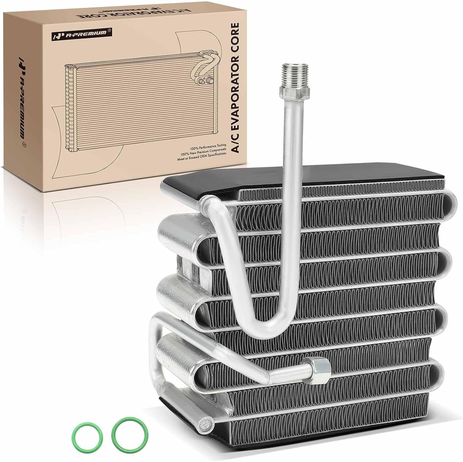A-Premium AC Evaporator Core Compatible with Chevrolet Nova 1985-1988 & Toyota Corolla 1983-1984/1986-1987, Corolla 1985 1.6L/1.8L, Tercel 1983-1986, Tercel 1987-1988 1.5L & Mazda 626 1981