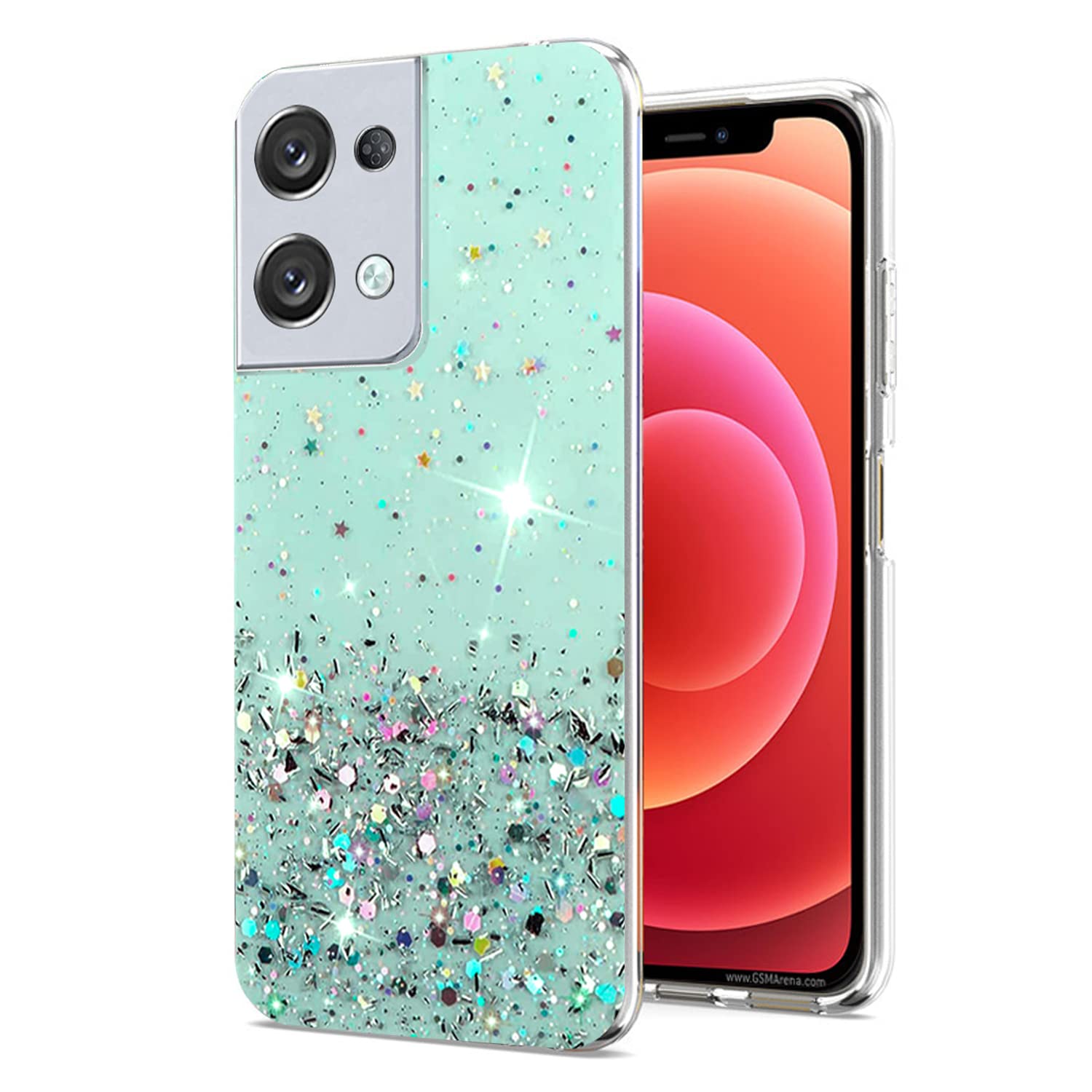 Mixroom - Cover Custodia Case In TPU Silicone Morbida Sfondo Trasparente Per OPPO RENO 8T (4G) Fantasia Fiocchi Di Neve 629 Mixroom - Cover Custodia Case In TPU Silicone Morbida Sfondo Trasparente Per OPPO RENO 8T (4G) Fantasia Fiocchi Di Neve 629