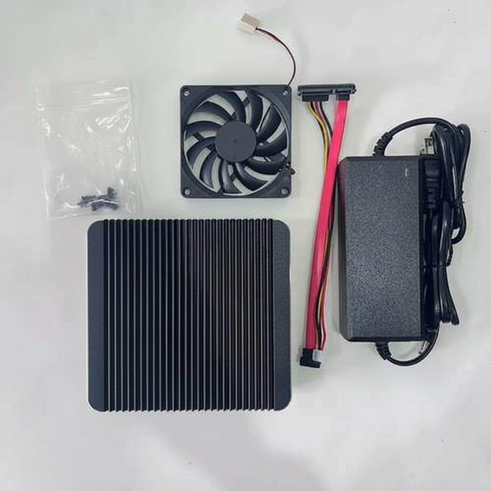 Firewall-Appliance, N150 Mini PC/router soft con 4X porte I226-V 2.5G | HDMI DP 4K, 6W TDP, barebone senza RAM SSD, adatto per pfSense, OPNsense, PVE, ESXi, uso domestico o aziendale