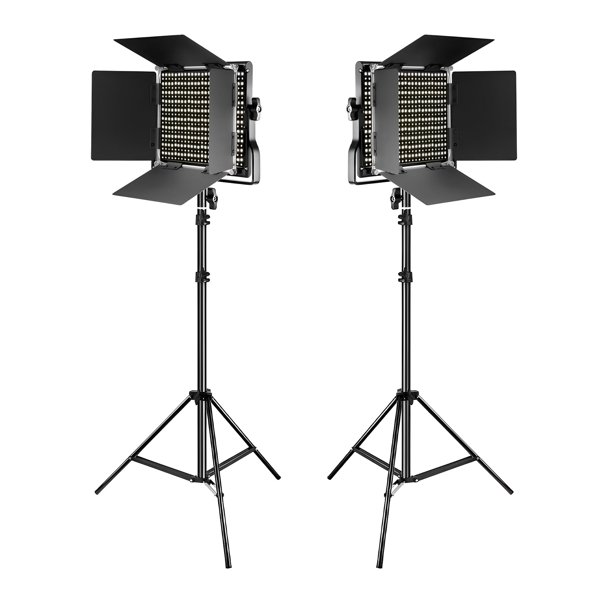KOIZUMI AH 50660 LEDライト 6W 2個セット Kit de Iluminação Vídeo Neewer 2x Painel de Luz Led 660 Bicolor
