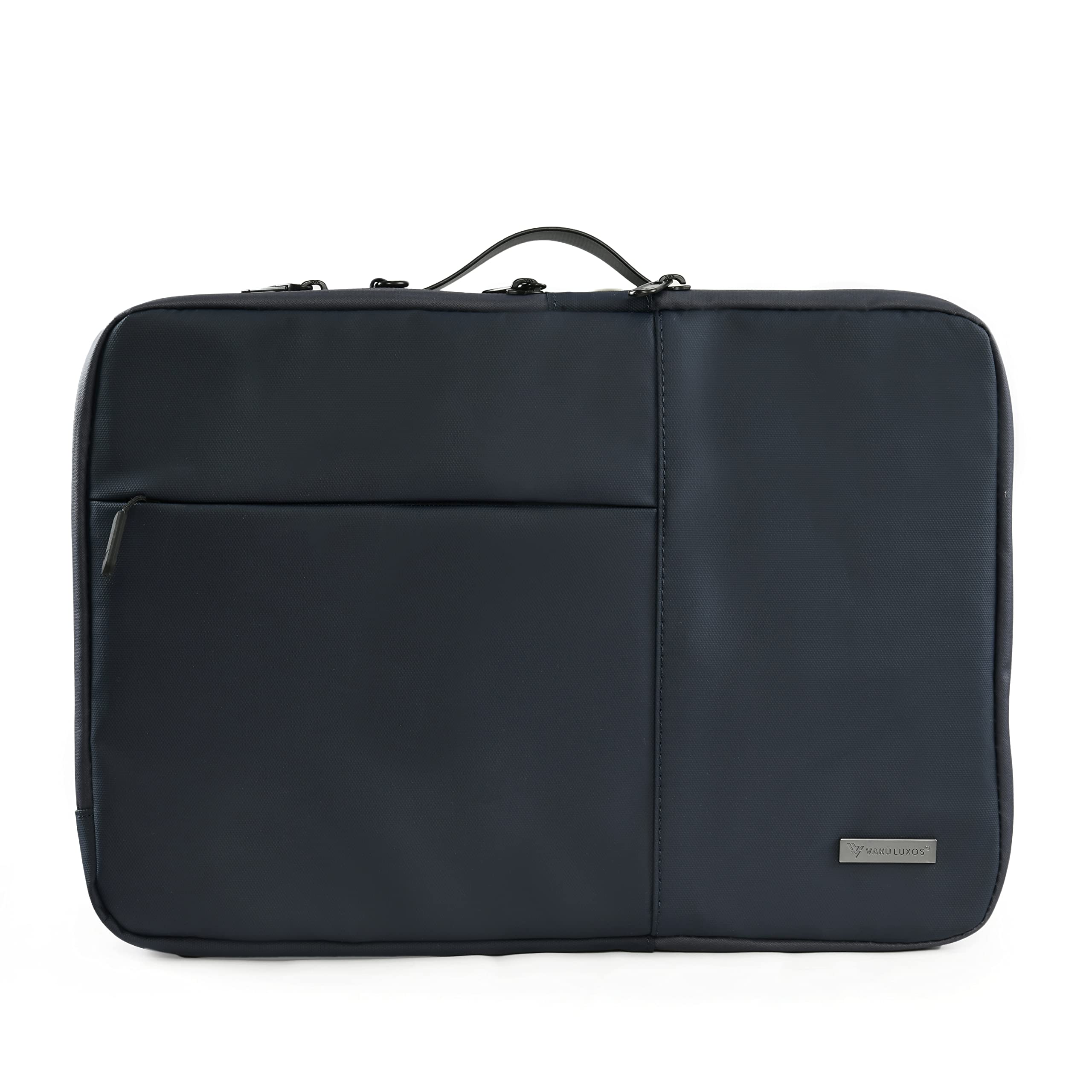 Vaku Luxos ® Vuitton Series Laptop Messenger Bag|Briefcase for Men and Women with Premium Collection Sleeve for MacBook 14" with Highly Durable Straps (Blue) (B0B34VPYPL) Amazon Price History, Amazon Price Tracker