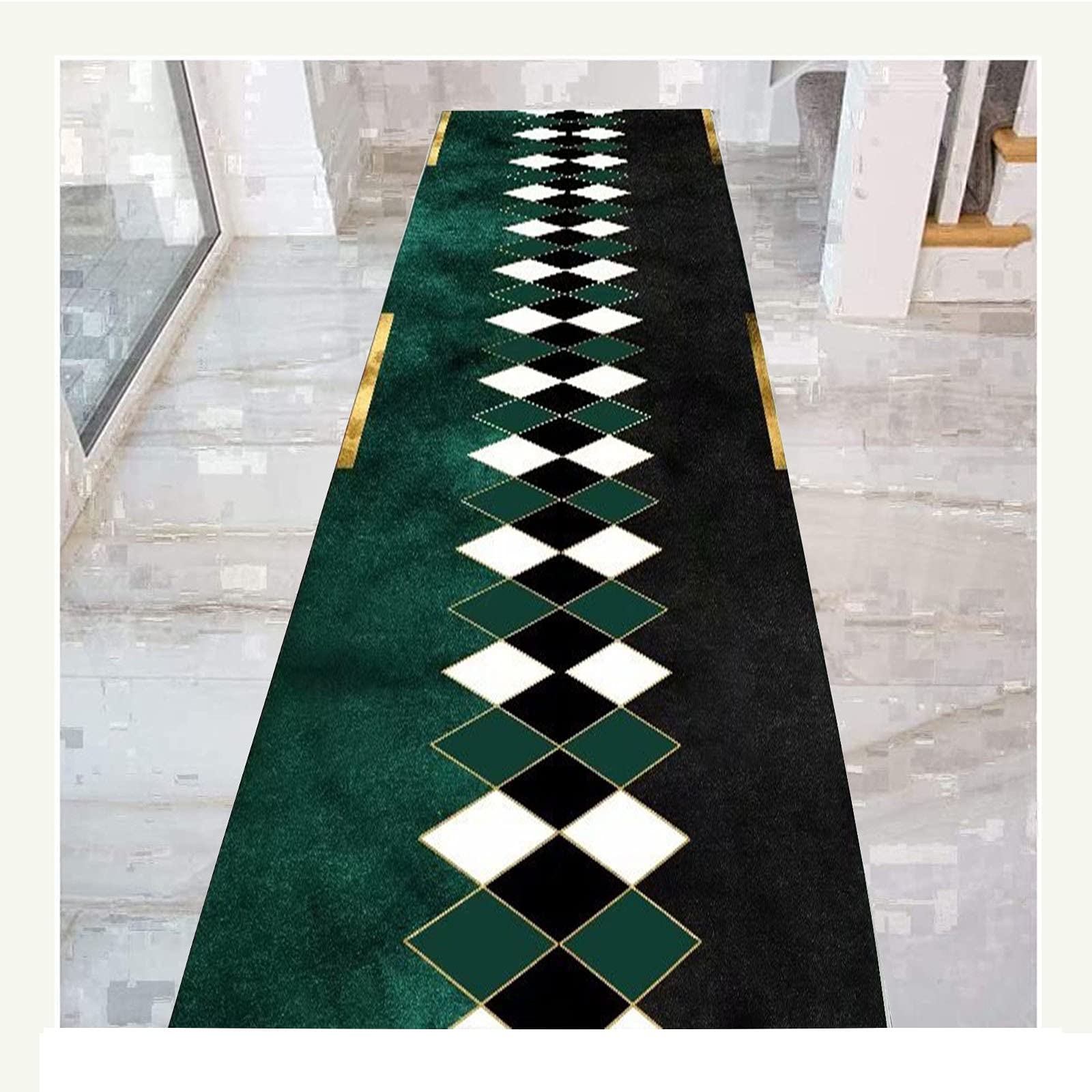Alfombras de pasillo para entrada de casa o pasillos de hotel en estilo simple