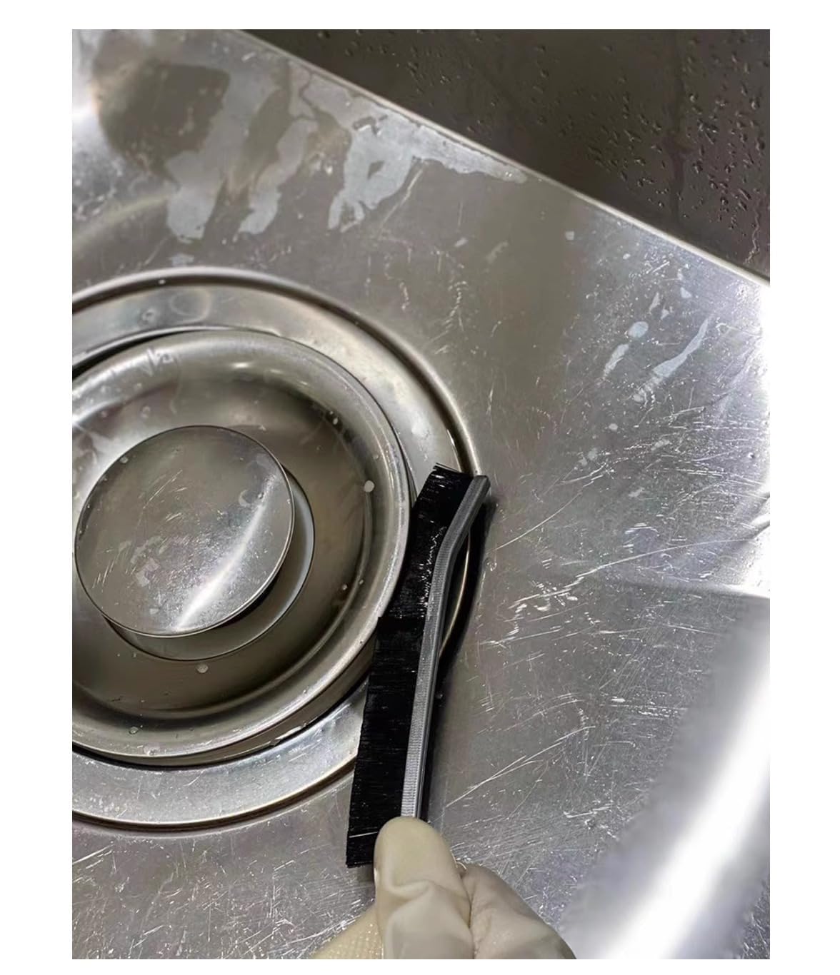 5 Spazzole Per Pulizia Fessure Con Setole Dure - Ideali Per Angoli Stretti, Piastrelle E Malta - 5