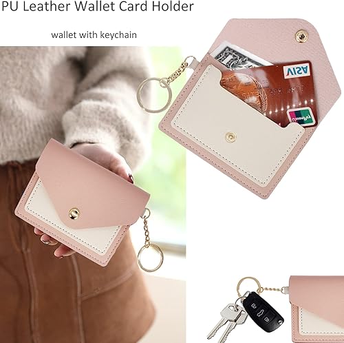 Miniatura 4 de BIHRTC Pulseras de llavero de anillo de silicona con llavero tipo cartera con soporte para lápiz labial para mujeres