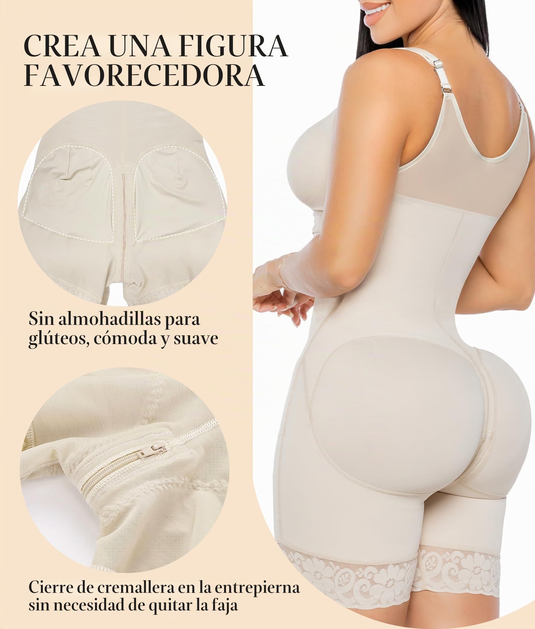 YIANNA Faja Colombiana Reductora Mujer Body Reductor Abdomen Postparto Moldeador Fajas Reductoras Shapewear Postquirurgica