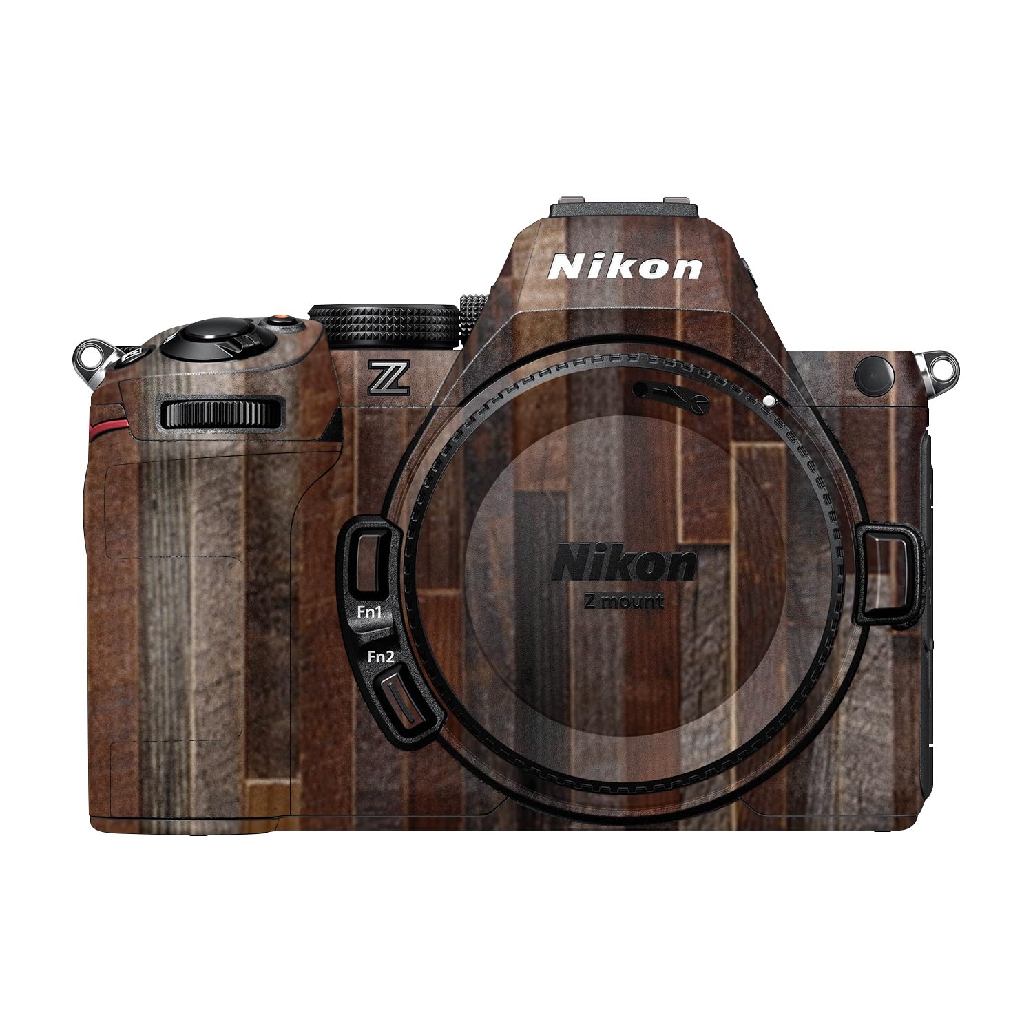Camera Skin Compatible with Nikon Z5 II (2025) - Woody - Premium 3M Vinyl Protective Wrap Decal Cover - Easy to Apply | Crafted in the USA by MightySkins