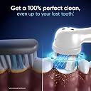 Oral-B iO3 Ultimate Clean Electric Toothbrush for Adults | 3 Smart Modes | iO Pressure Sensor | Tuft-in-Tuft Bristles | IPX7 Waterproof | 2 Year Warranty | Round Brush Head (Ice Blue) gallery image