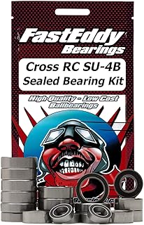 FastEddy Bearings Compatible with Cross RC SU-4B Sealed Bearing Kit