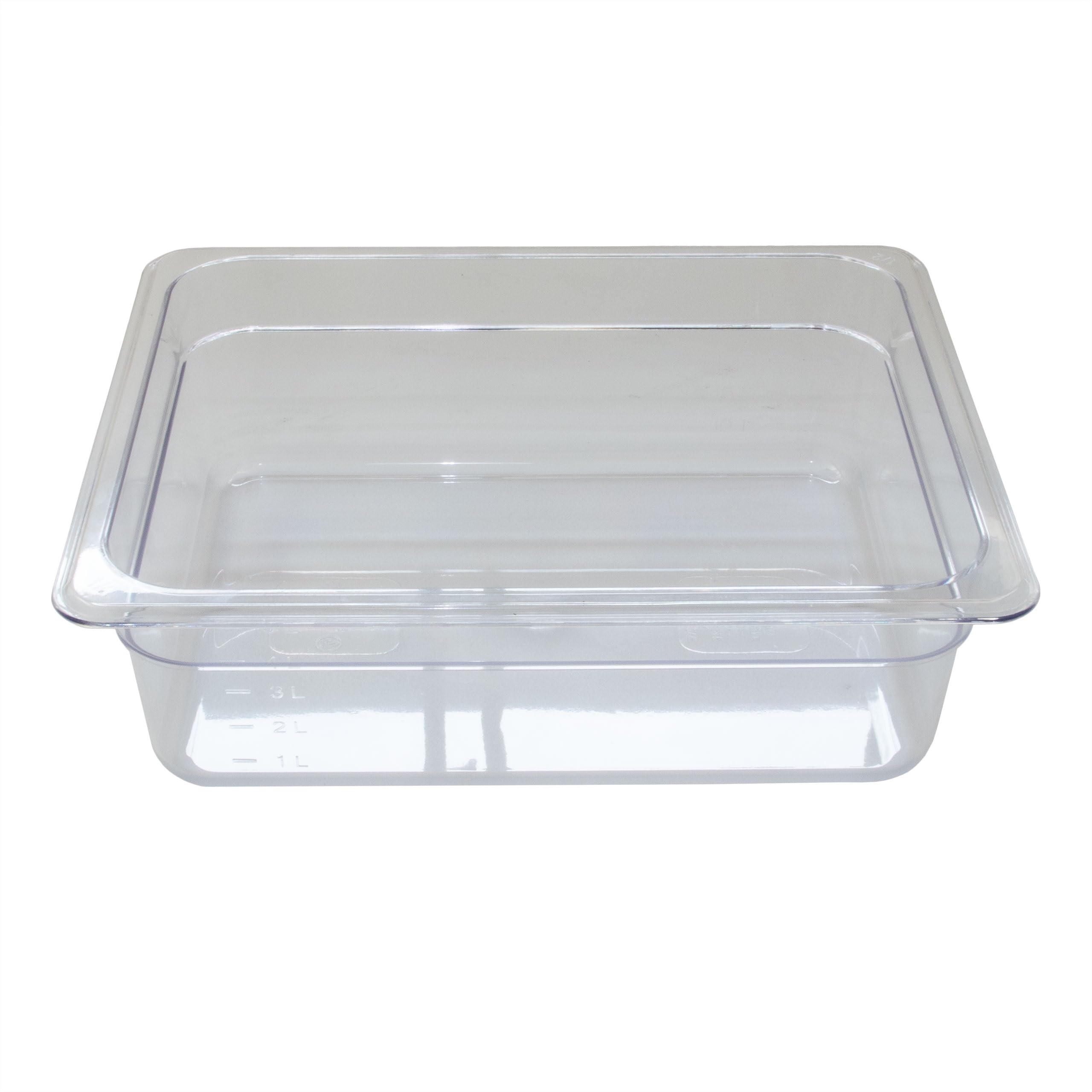 6 Stück Polycarbonat GN 1/2 Gastronormbehälter GN-Behälter 6,5 Liter tief 100mm Gastronorm