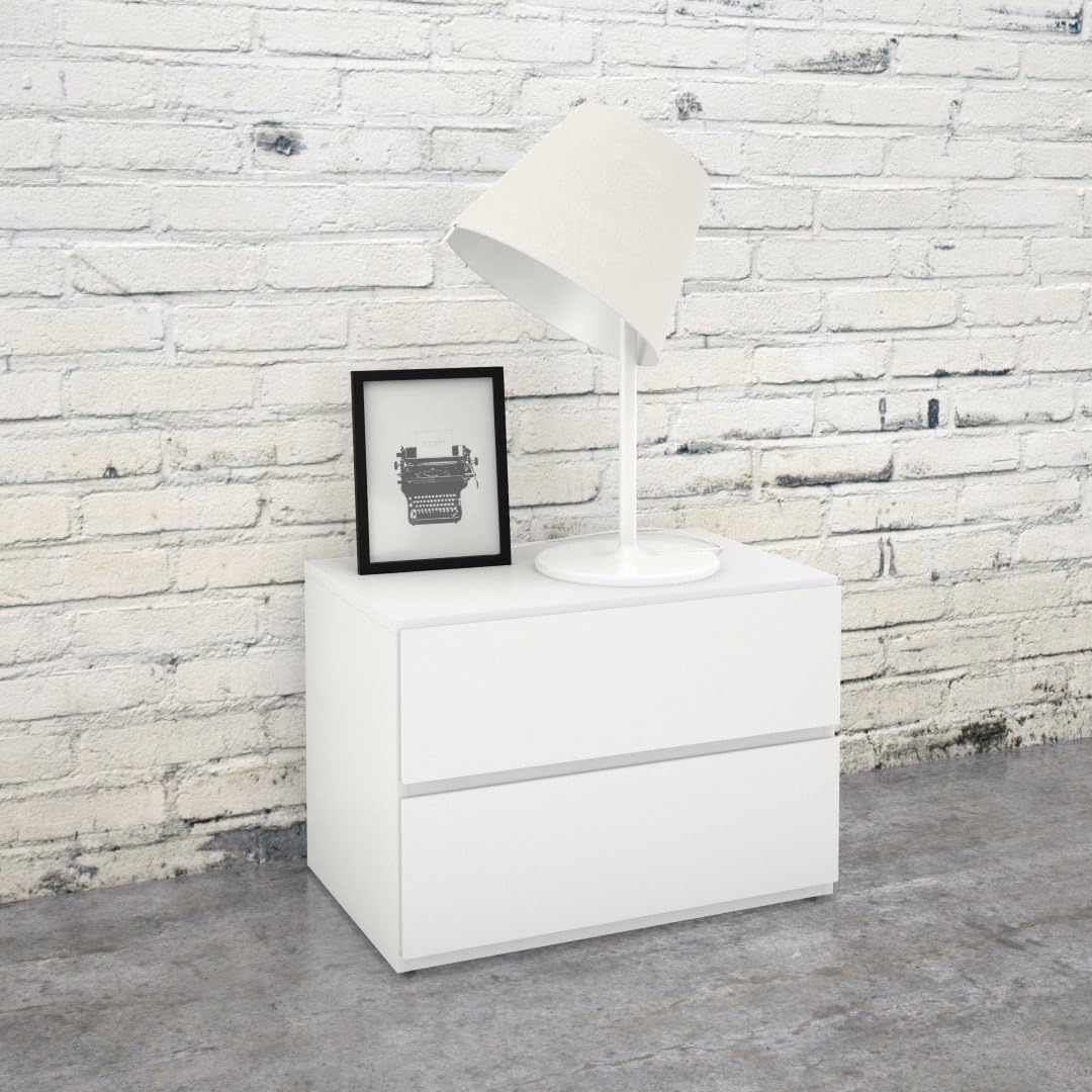 Nexera Night Stand, White