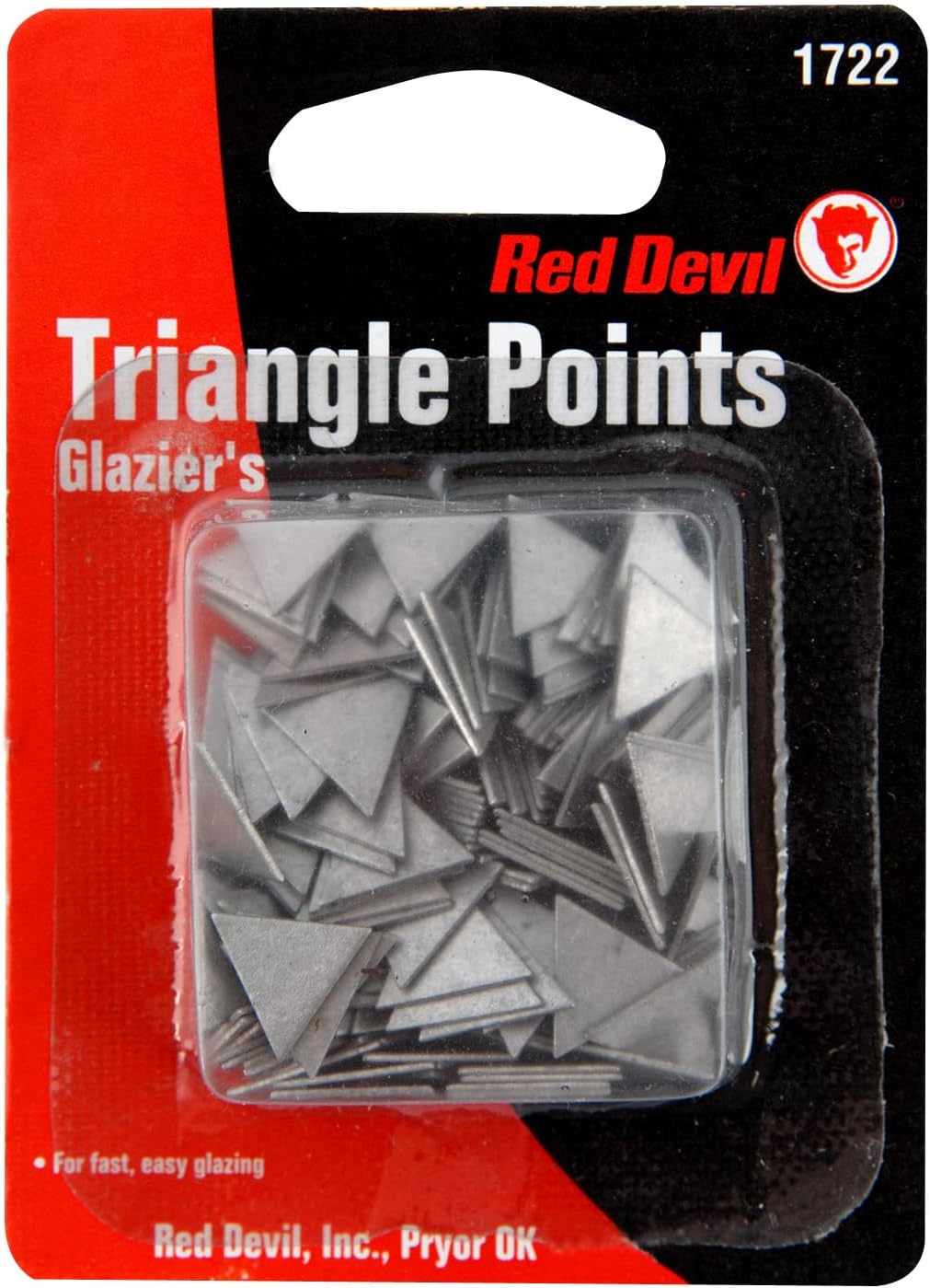 1722 Glazing Triangle Points ZINC Coated