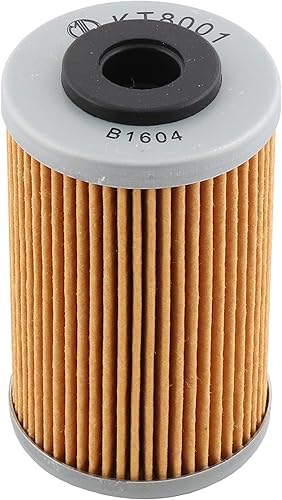 MIW KT8001 Filtro de aceite para KTM 400 EXC Racing 00 01 02 03 2520754, 400 EXC-G Racing 04 05 06 2520754, 400 LC4 98 99 2520754, 400 LC4-E 32 ES