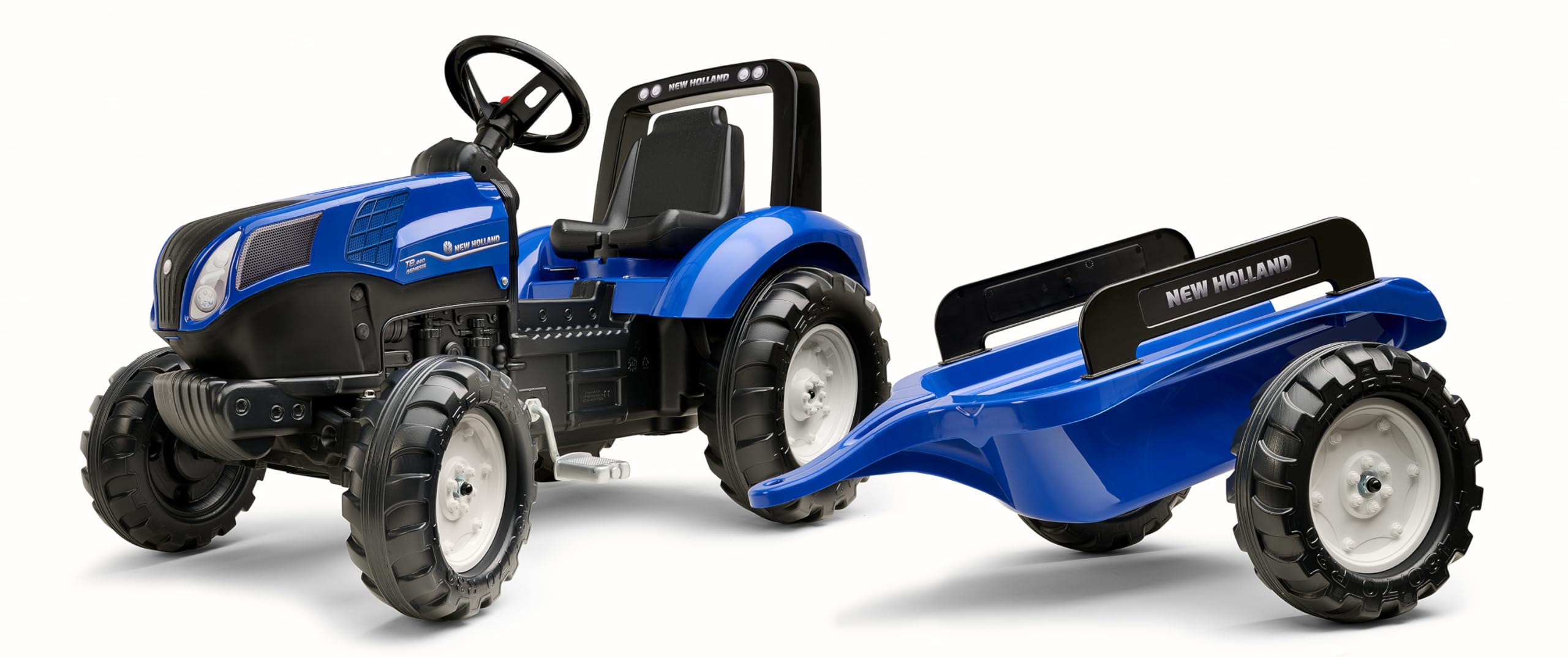 Falk New Holland Tractor With Trailer F3090b