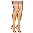 Truform Sheer Compression Stockings, 15-20 mmHg, Women\'s Thigh High Length, 20 Denier, Beige, Small