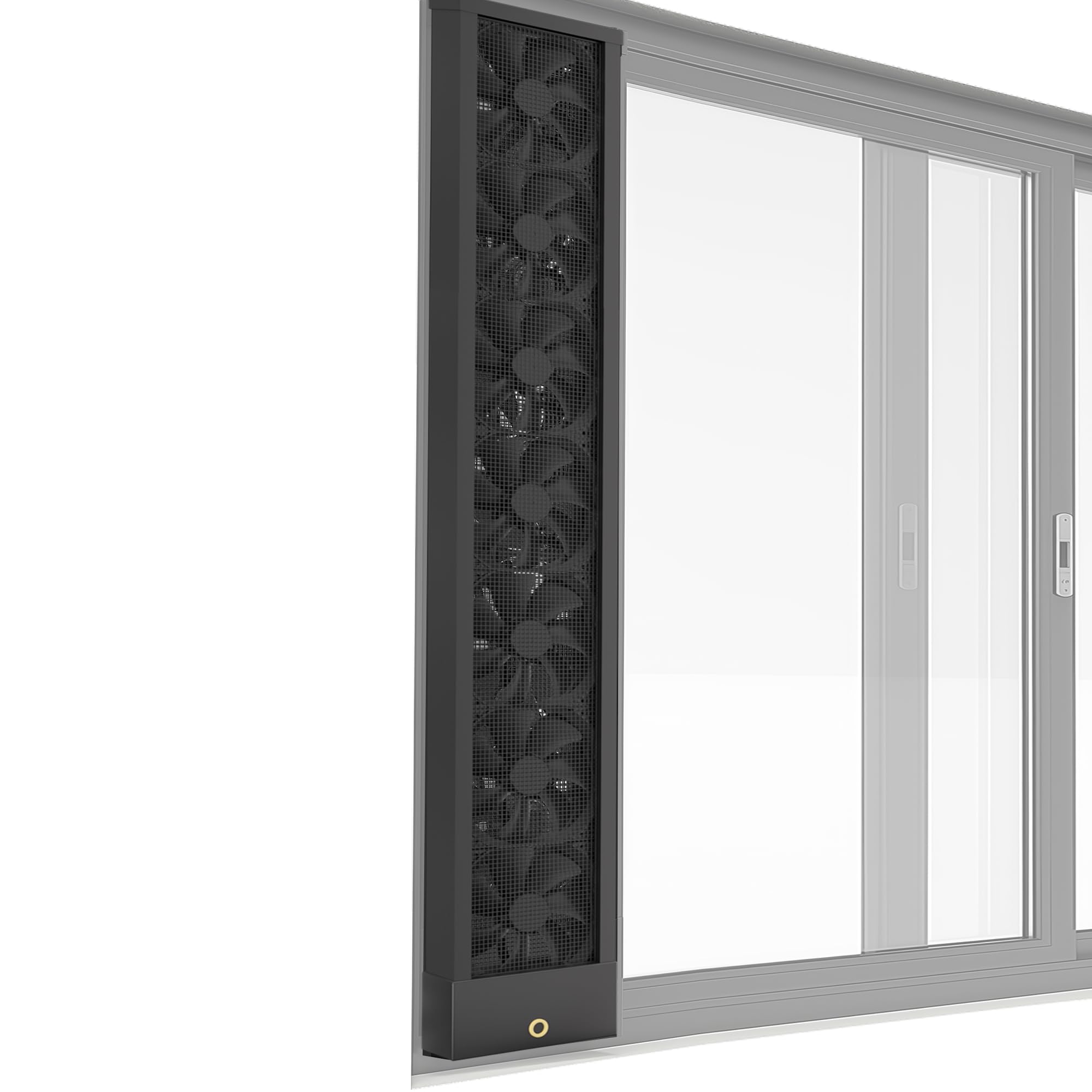 43.3-45.3 Inch Vertical Window Fan for Sliding Windows Exhaust Only