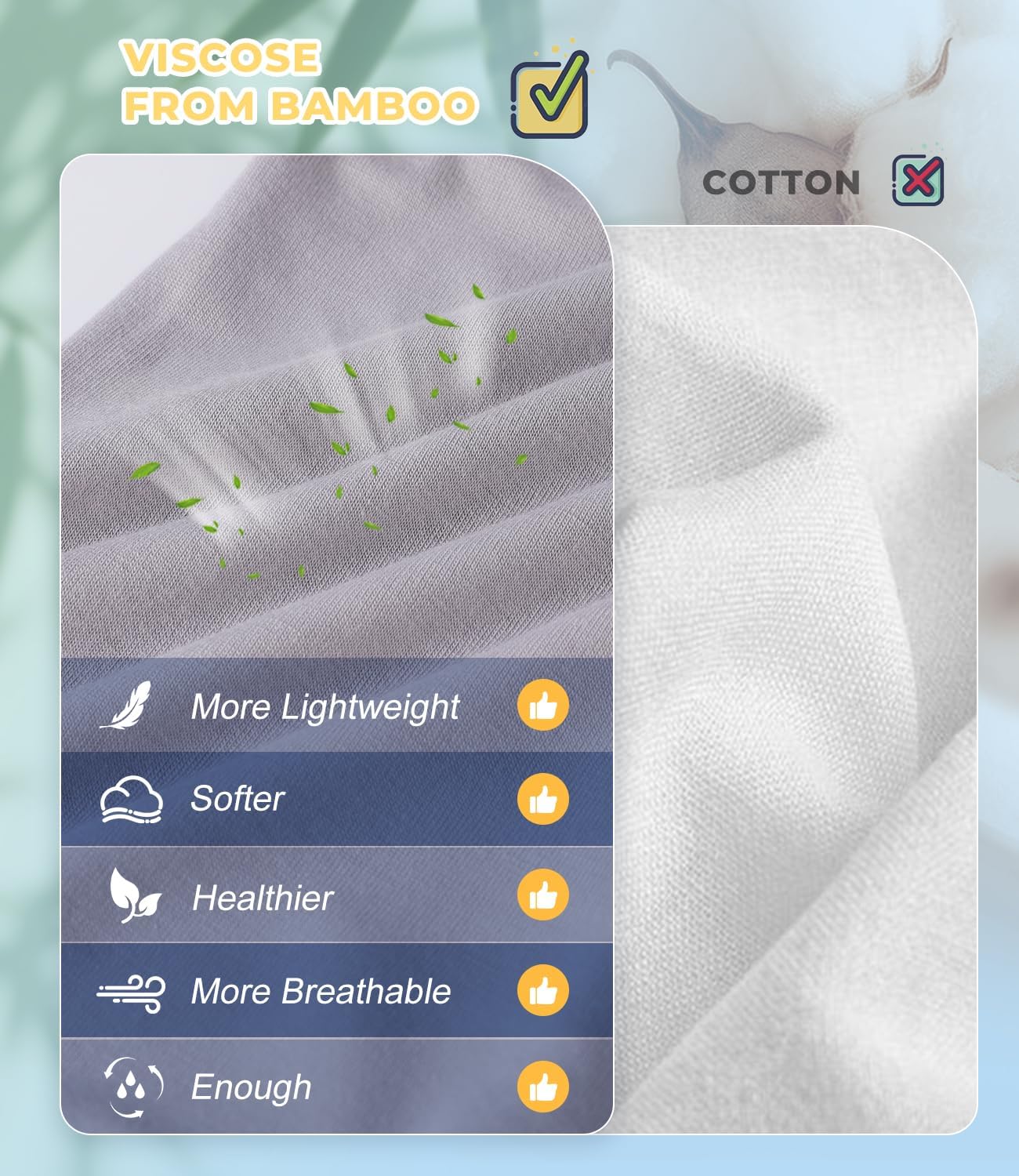 BAMBOO COOL Boys Underwear Lightweight Breathable Moisture-Wicking Boxer Briefs U-open Pouch Ultra Soft Tag Free 6-Pack - Image 2