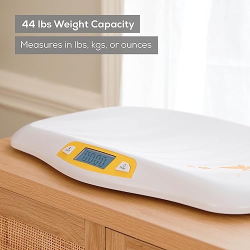 Miniatura 4 de Balanza digital de bebé con cómoda plataforma curva, de Beurer