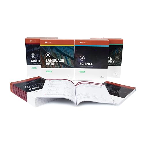 LIFEPAC 8th Grade 4-Subject Set Paperback