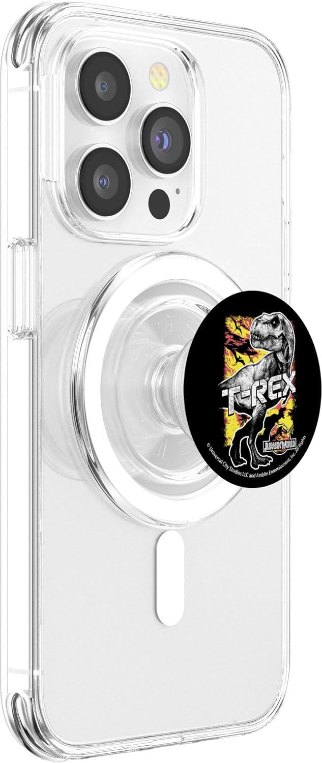 Jurassic World: Fallen Kingdom T-Rex Orange Hue PopSockets MagSafe PopGrip for iPhone
