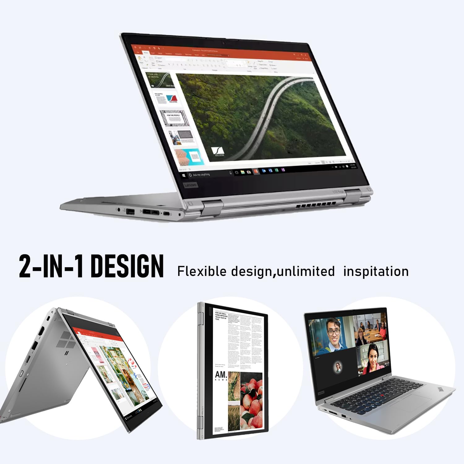 Amazon.com: Lenovo ThinkPad L13 Yoga 2-in-1 Laptop 13.3