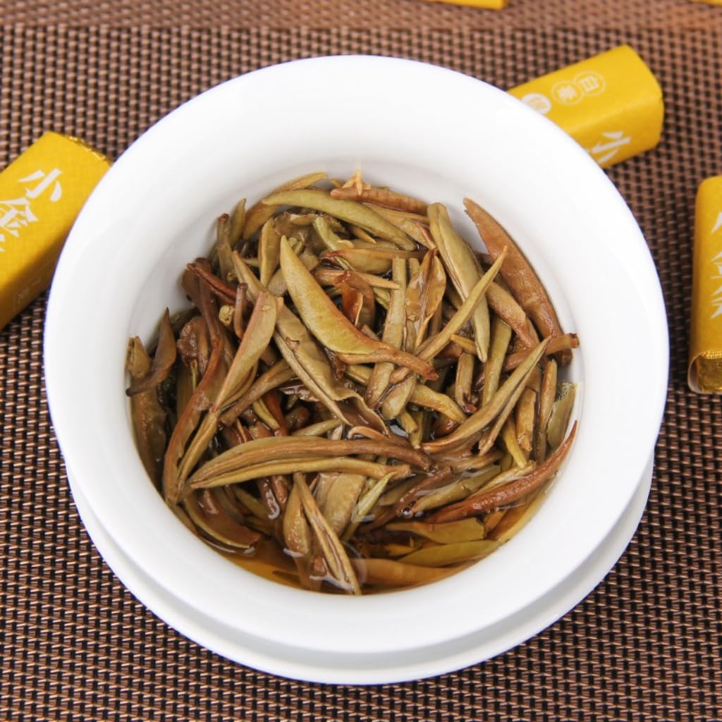 Té Blanco De Yunnan De Árbol Antiguo | Té Blanco Natural De Yunnan | Baihao Yinzhen Premium | Sin Aditivos (500G / 17,64 oz)