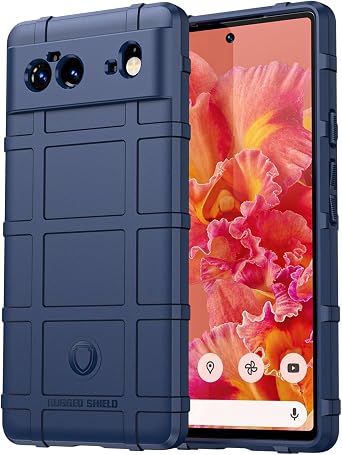 Case for Pixel 6 Case, for Google 6 G9S9B Case, Military Grade Shockproof Heavy Duty Rugged TPU Cover and Camera Lens Protection Phone Case for Google Pixel 6 Blue