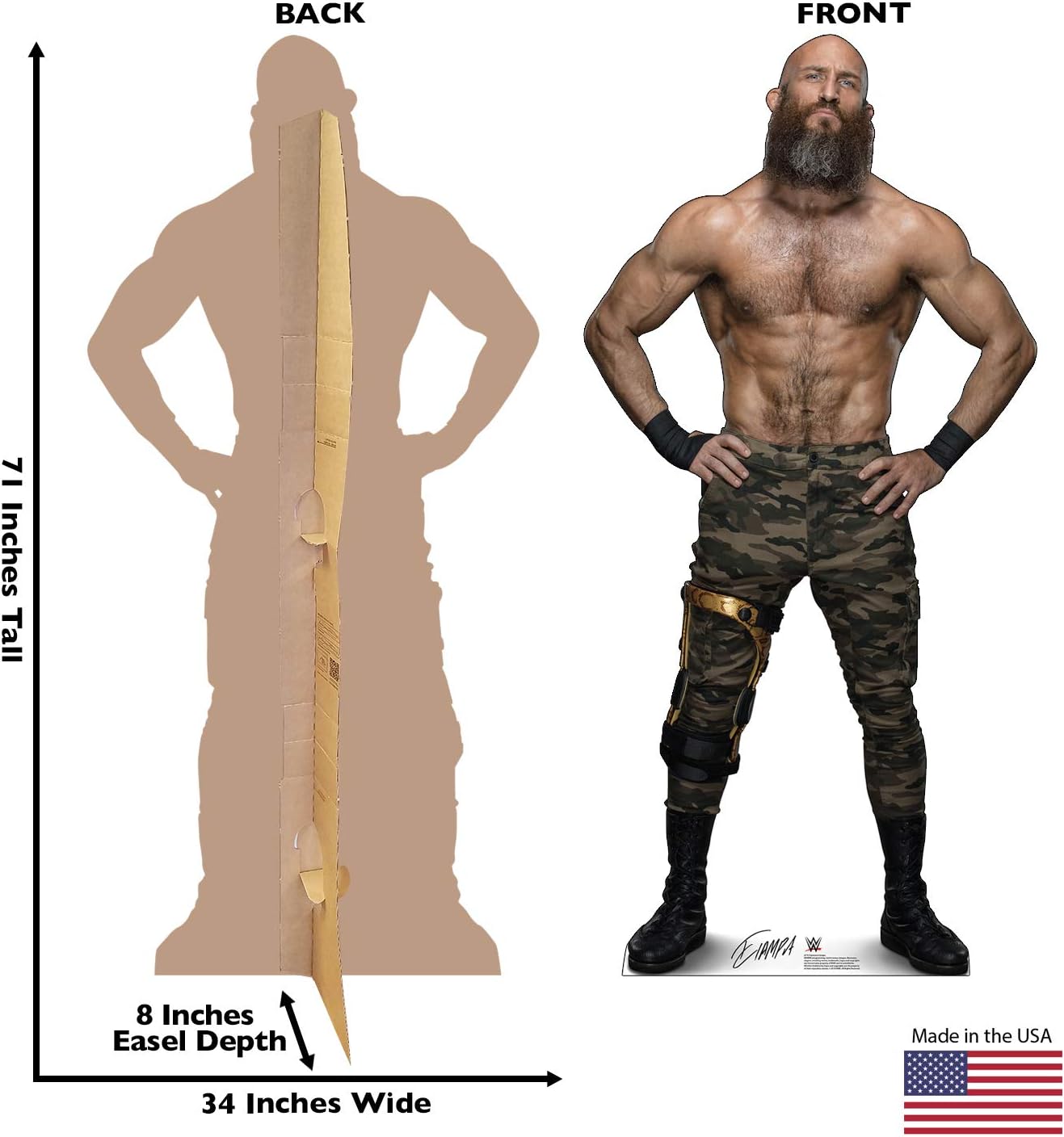 Cardboard People Tommaso Ciampa Life Size Cardboard Cutout Standup - WWE
