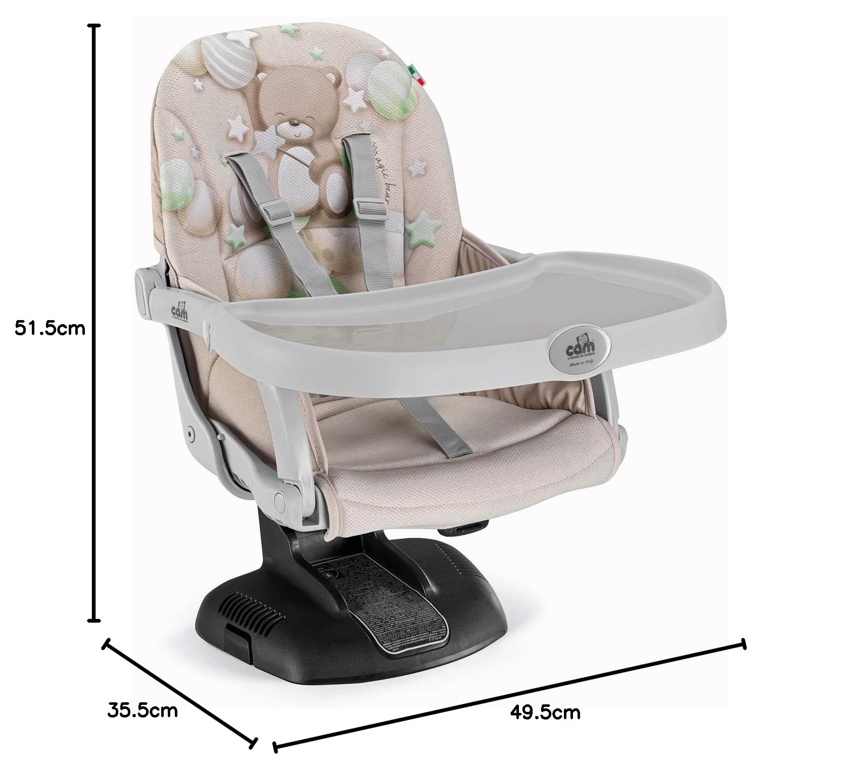 RIALZO SEDIA IDEA ORSO BOLLE C.261 CAM
