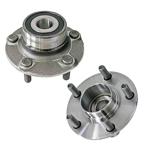 Miniatura 25 de Detroit Axle - 2 bujes de cojinete de rueda delantera para Ford Mustang 2005-2009 2006 2007 2008 Juego de rodamientos de cubo de rueda de repuesto