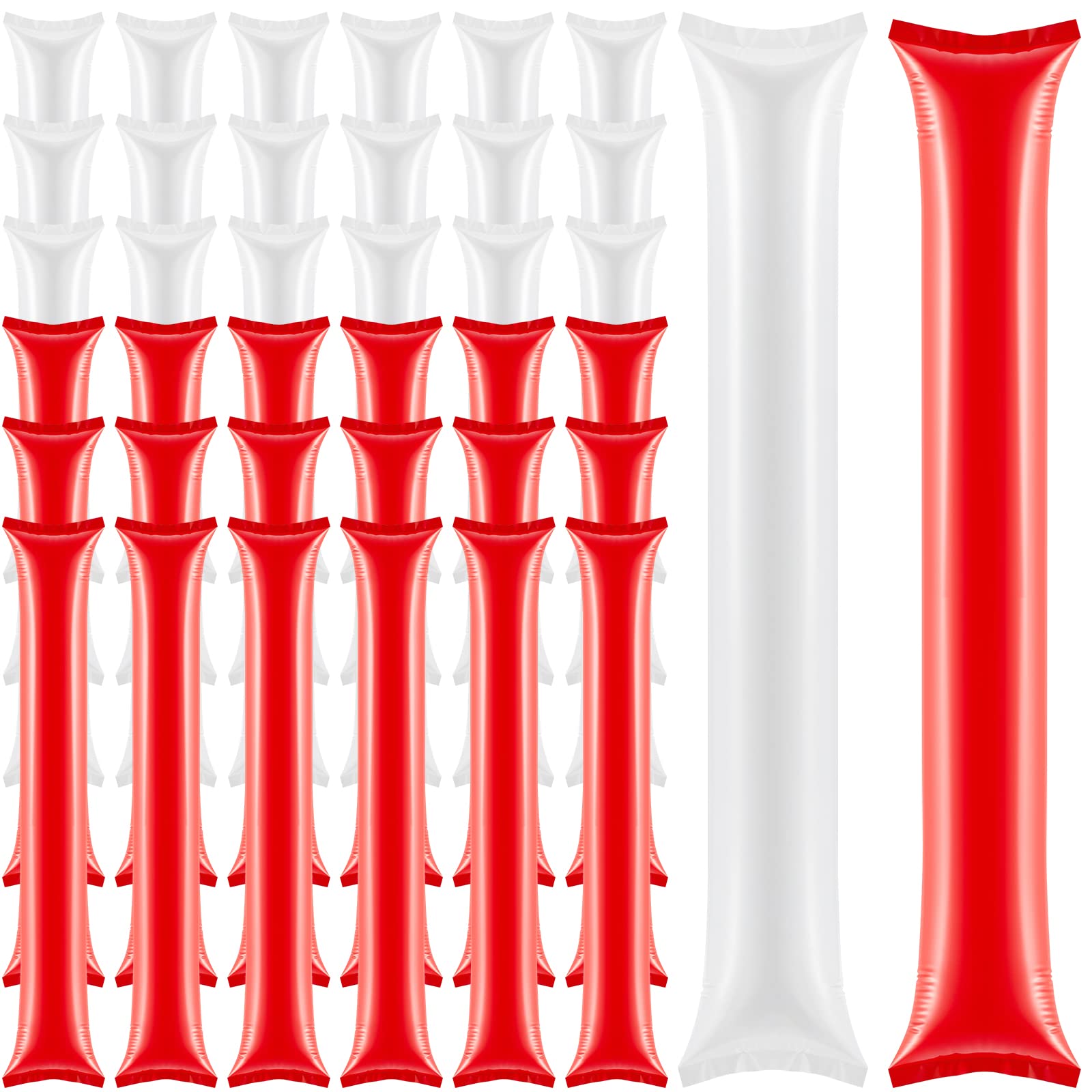 Junkin 240 Pieces Thunder Sticks Cheering Cheerleading Sticks Boom Sticks Noise Makers for Sporting Events Football Game Party Sport Events