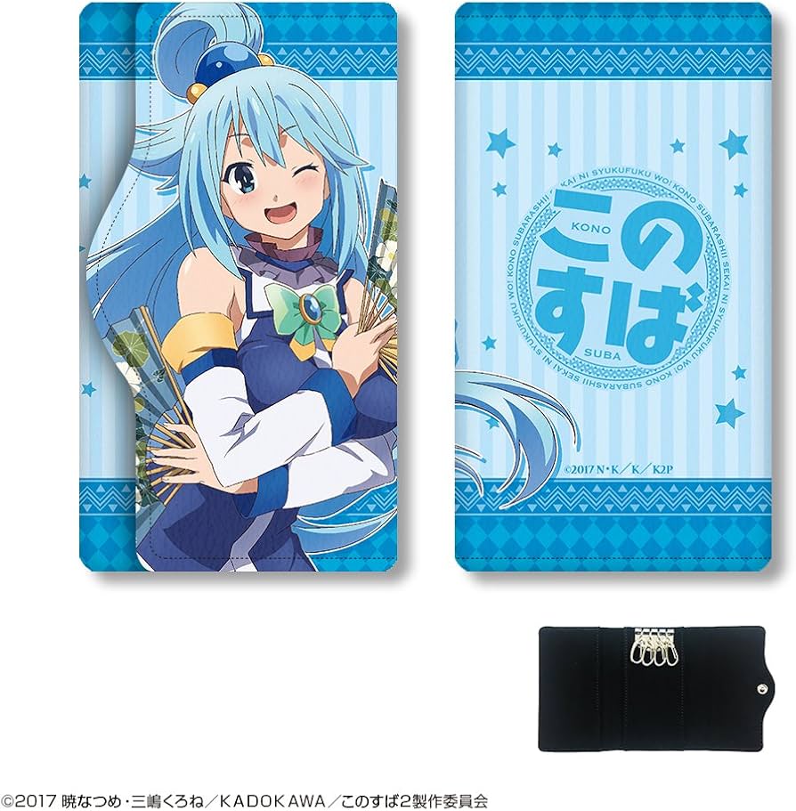 Amazon.co.jp: この素晴らしい世界に祝福を!2 レザーキーケース 