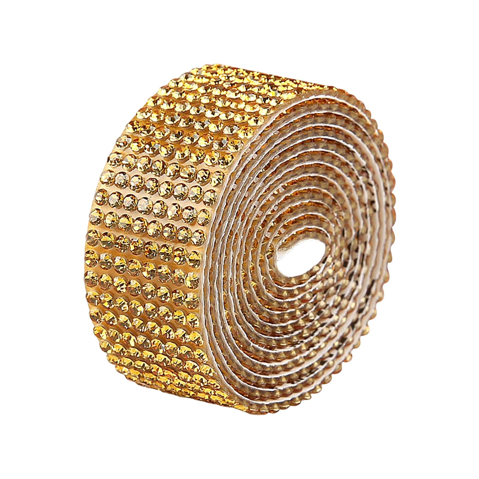 Kaeltsyn Rhinestones Adhesive Strips for Jewelry and Home Decoration Without Tool Required Adhesive Ribbon