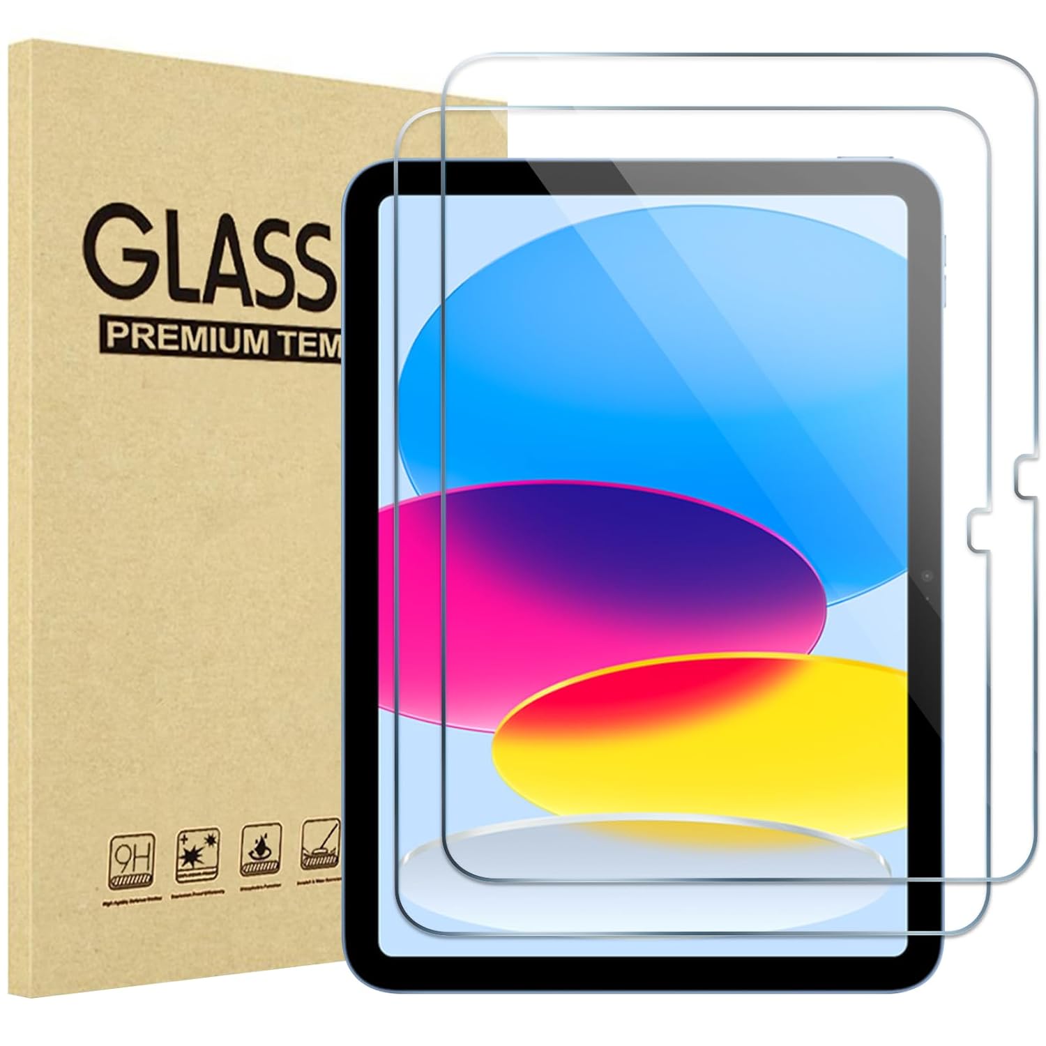ProCase 2 Pack Screen Protector for iPad A16 2025 11th/10...