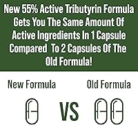 Vista 3 de Suplemento postbiótico de tributirina CoreBiome clínicamente probado para la salud intestinal. Más eficaz que las cápsulas de butirato de sodio.