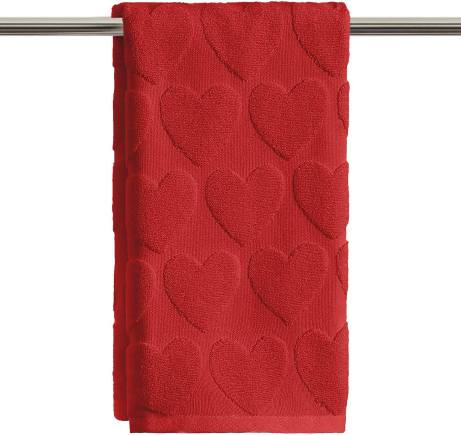 Amazon.com: Artoid Mode 1 Pc Red 3D Love Heart Jacquard Valentine Hand ...