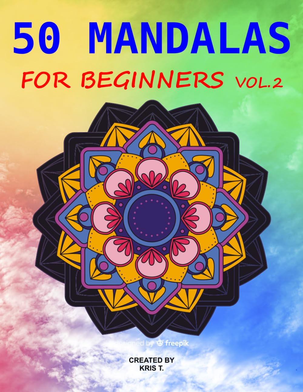 50 MANDALAS FOR BEGINNERS VOL.2