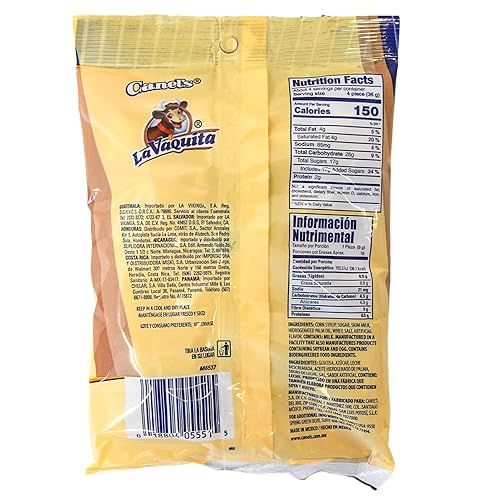 Miniatura 5 de Canel's La Vaquita Natillas Caramelo Suave de Leche Caramelo Leche Caramelo Mexicano (2 bolsas de 5 onzas)