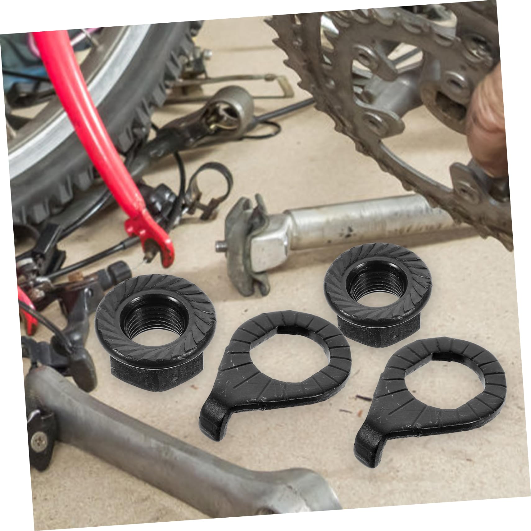 RACCORD ROBUSTE DE Fixation De Roue De Vélo Ajusteur Tendeur Essieu