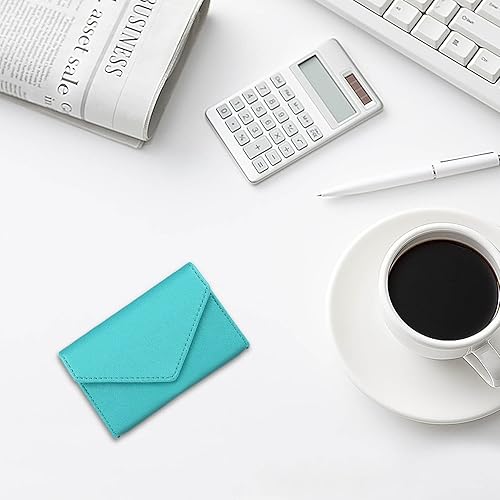 Vista 7 de XEYOU Funda para tarjetas de crédito para mujer, tarjetero con bolsillo frontal para mujer