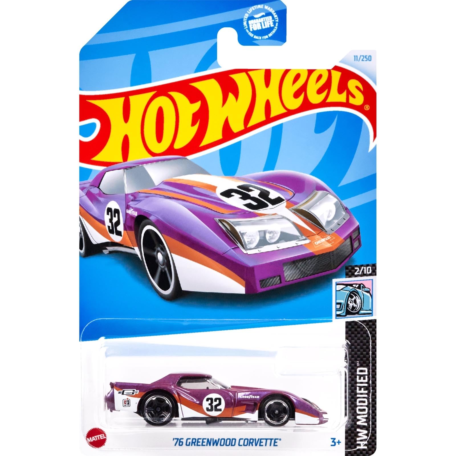 HotWheels '76 Greenwood Corvette (Purple) 2024 HW Modified